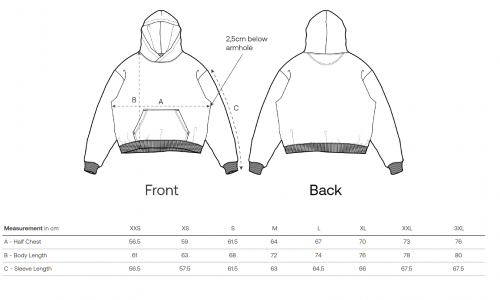 ALBERT HOFMANN oversized HOODIE